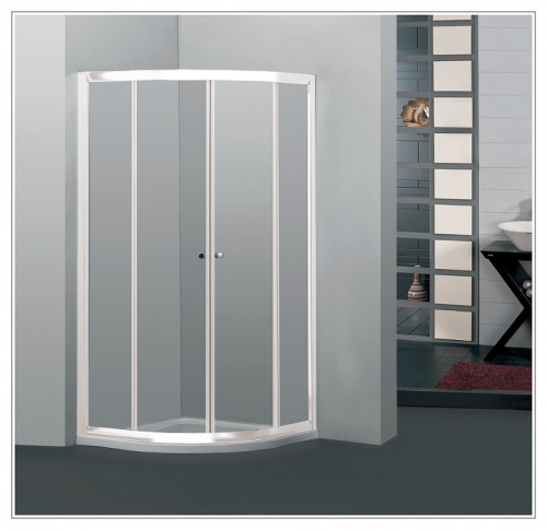 Arttec BASIC 80x80 cm negyedköríves zuhanykabin zuhanytálcával