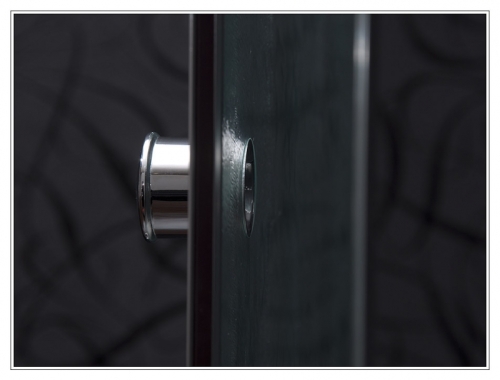 Arttec ELEGANT 90 EXCLUSIVE víztiszta üveggel, Zuhanytálca: Zuhanytálcával