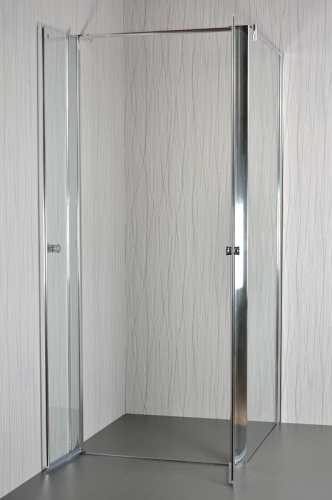 Arttec Saloon Clear szögletes nyílóajtós zuhanykabin, Méret: 85x86,5-88x195 cm