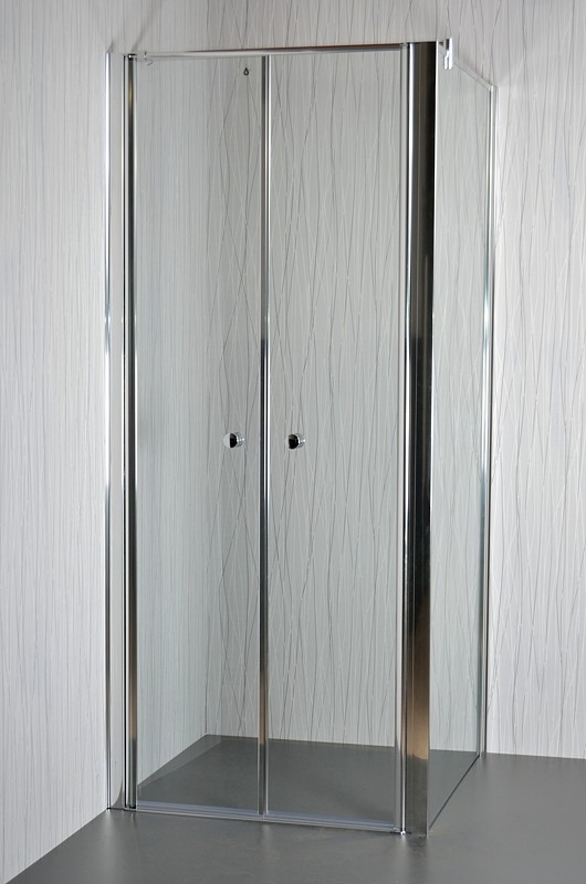 Arttec Saloon Clear szögletes nyílóajtós zuhanykabin, Méret: 85x86,5-88x195 cm