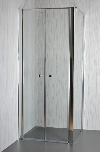 Arttec Saloon Clear szögletes nyílóajtós zuhanykabin, Méret: 85x86,5-88x195 cm