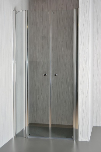 Arttec Saloon Clear zuhanyajtó fix fallal, Méret: 106-111x195 cm