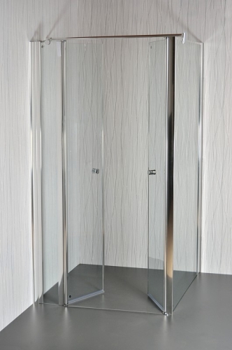 Arttec Saloon Clear nyilóajtós zuhanykabin fix fallal, Méret: 96-101x88x195 cm
