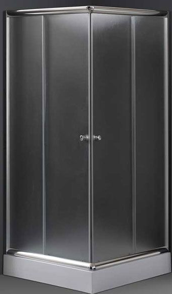 Leziter Marino Square zuhanykabin, Méret: 80x80 cm, Zuhanytálca: Zuhanytálcával