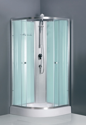 Leziter Marco White II íves hátfalas zuhanykabin, több méretben, Méret: 90x90 cm