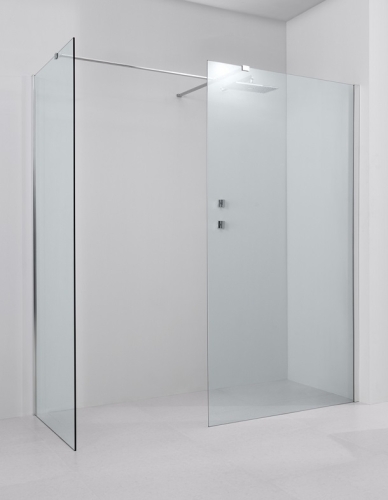 Leziter Franco Walk-In aszimmetrikus zuhanykabin