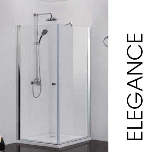 Sanotechnik Elegance zuhanykabin 1 nyílóajtóval több méretben, Zuhanykabin méret: 90x90 cm