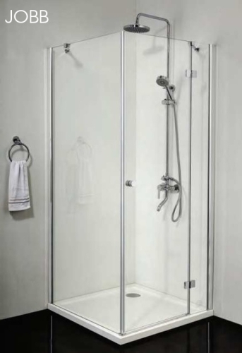 Sanotechnik Smartflex nyílóajtós szögletes zuhanykabin D12100L+D1190