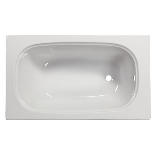 Sanotechnik LINEA MINI 120x70 cm egyenes kád, fehér 410047
