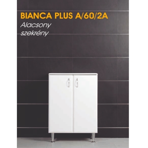 Vertex Bianca Plus alacsony 60 szekrény két ajtóval