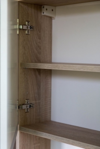 Leziter SOL 100 komplett fürdőszoba bútor 2 ajtós tükrös felső résszel