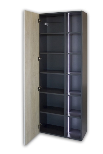 Vertex Minimal Magas Szekrény LED világítással