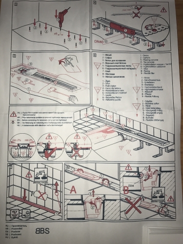 Reactiv Line zuhanyfolyóka 105 cm REA-LINE105