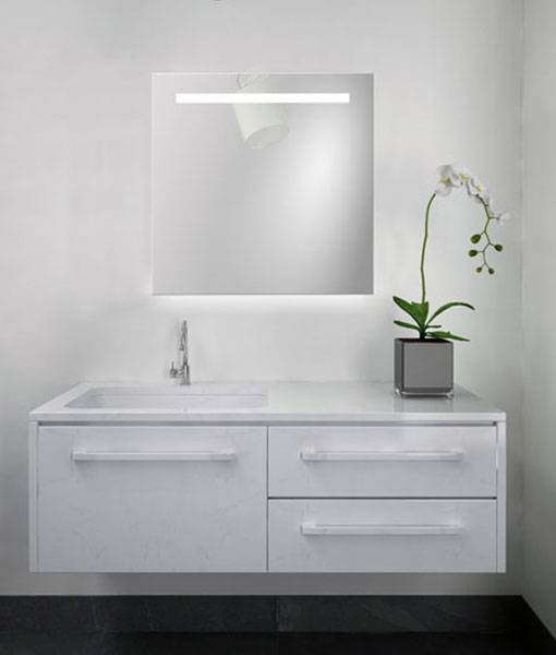 Niagara Wellness Lento 60×60 cm LED-es tükör