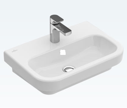 Villeroy & Boch Architectura 55x38 cm kompakt mosdó túlfolyó nélkül, CeramicPlus felülettel 4189 56 R1 (418956R1)