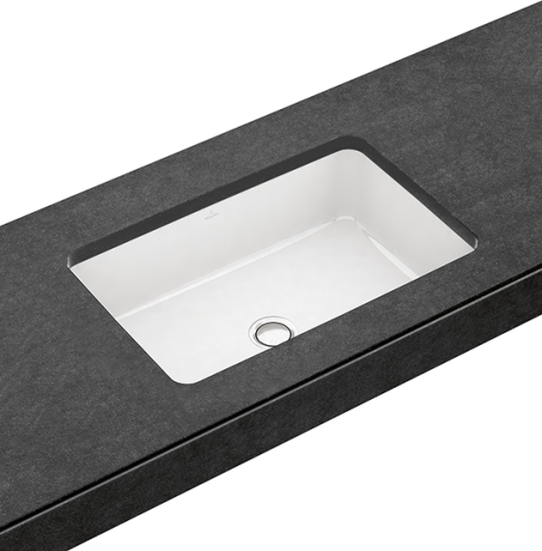 Villeroy & Boch Architectura 54x34 cm alulról beépíthető mosdó, túlfolyó nélkül CeramicPlus felülettel 4177 61 R1 (417761R1)