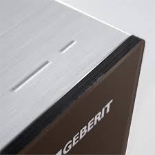 Geberit Monolith Plus szanitermodul fali WC-hez, 101 cm, Umbra barna üveg 131.221.SQ.5