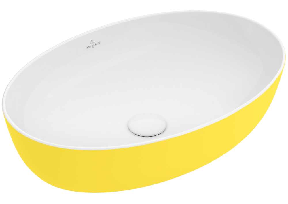 Villeroy & Boch Artis 61x41 cm ráültethető mosdó, Lemon 4198 61 BCT4 (419861BCT4)