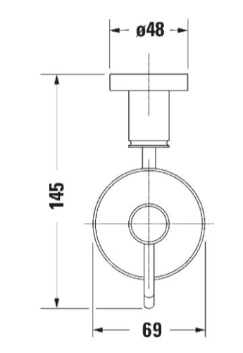 Duravit D-Code szappanadagoló 0099161000