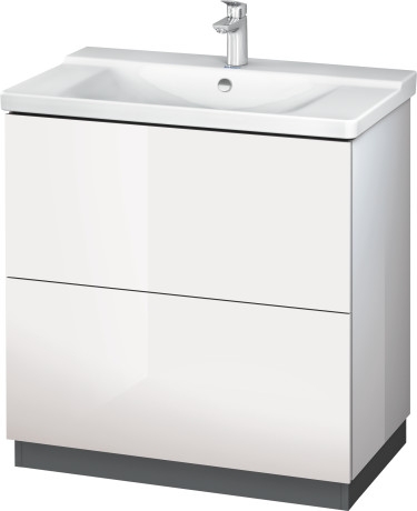 Duravit P3 Comforts 85x49,5 cm bútorral aláépíthető mosdó 2332850000