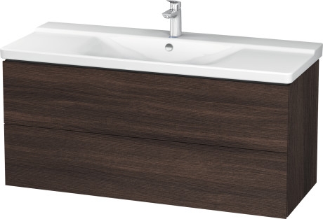Duravit P3 Comforts 125x49,5 cm bútorral aláépíthető mosdó 2332120000