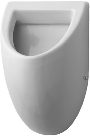 Duravit Fizz hátsó vízbekötésű piszoár légymatricával 0823360007