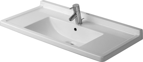 Duravit Starck 3 85x48,5 cm mosdó, túlfolyó nélkül 0304800041