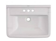 Duravit Starck 3 65x48,5 cm mosdó három csaplyukkal 0300650030