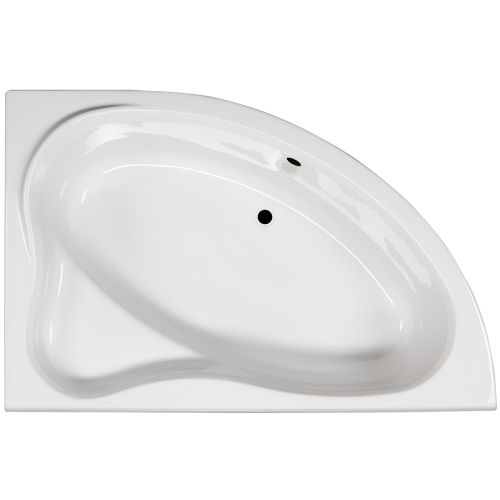 Sanotechnik RAB 150x98 cm jobbos aszimmetrikus sarokkád, fehér 405010