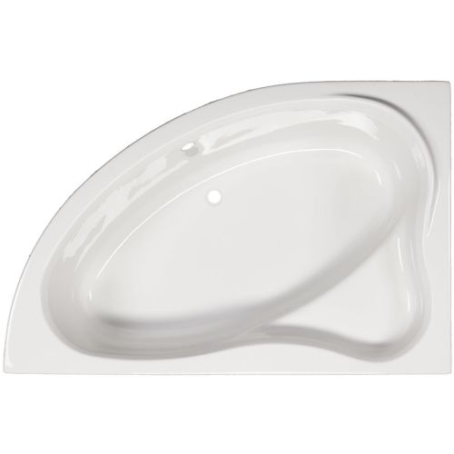 Sanotechnik KRK 150x98 cm balos aszimmetrikus sarokkád, fehér 406010