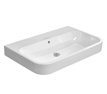 Duravit Happy D.2 80x50,5 cm bútorral aláépíthető mosdó csaplyuk nélkül 2318800060