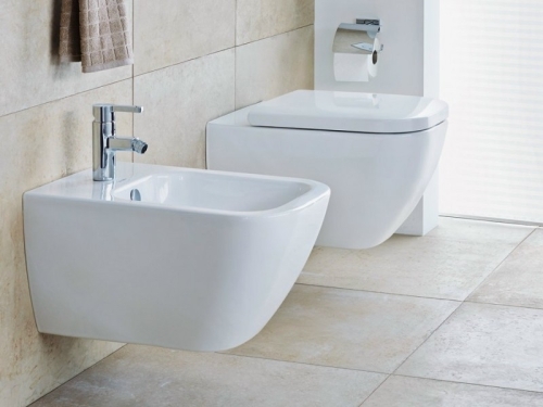 Duravit Happy D.2 öblítőperem nélküli Rimless fali wc HygieneGlaze felület 2222092000