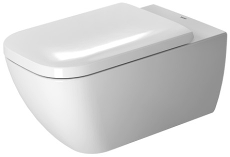 Duravit Happy D.2 öblítőperem nélküli Rimless fali wc 2550090000