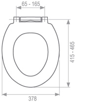 MKW Benefit SoftClose WC tető(primaD3) S0A5T000