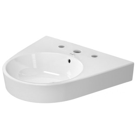 Duravit Starck 2 60x50 cm mosdó három csaplyukkal 2323600030