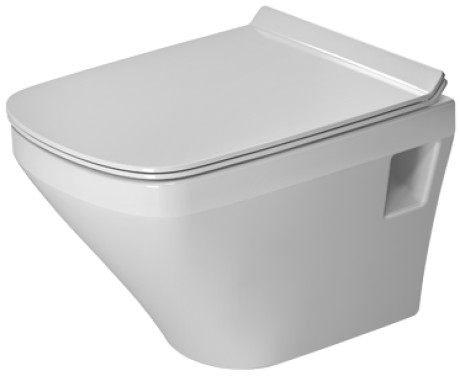 Duravit Durastyle Compact Rimless (öblítőperem nélküli) fali wc szett ülőkével 45710900A1