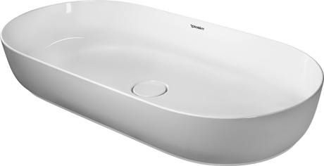 Duravit Luv 80x40 cm ráültethető mosdó, fehér 0379800000