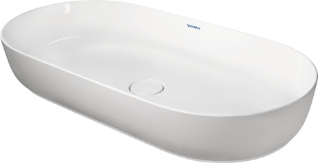 Duravit Luv 80x40 cm ráültethető mosdó, szatén fehér 0379802600