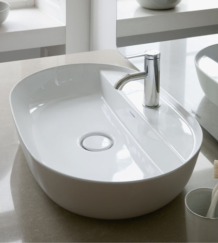 Duravit Luv 80x40 cm ráültethető mosdó, fehér 0380800000