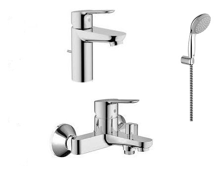 Grohe BauEdge kád csomag, S-méret (23356000, 23334000, 27799000)