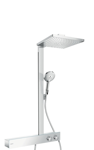 Hansgrohe Raindance E 300 1jet Showerpipe 600 ST zuhanyrendszer EcoSmart 9 l/perc 27364000