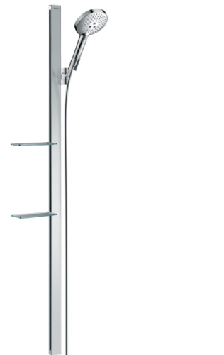 Hansgrohe Raindance Select S 120 3jet zuhanyszett Unica E 1,50 m zuhanyrúddal 27646000