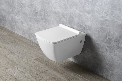 Sapho ISVEA PURITY fali WC bidé zuhannyal, fehér 10PL02007-DL