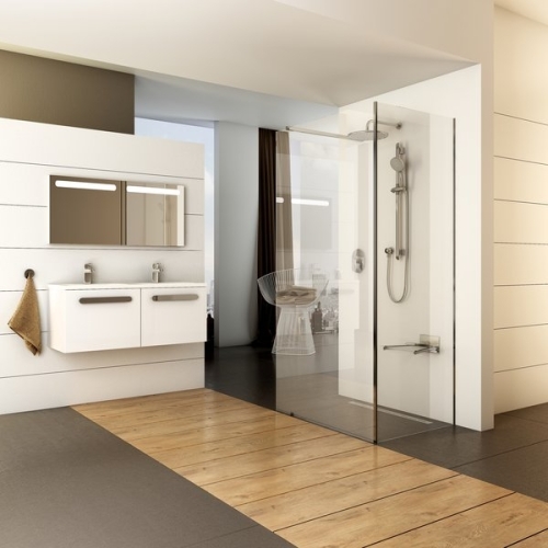 Ravak Walk-In Corner 120/90 oldalról nyitott zuhanykabin GW1CG7C00Z1