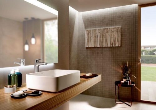 Roca Inspira SQUARE 50x37 cm pultra ültethető FINECERAMIC mosdó A327530000