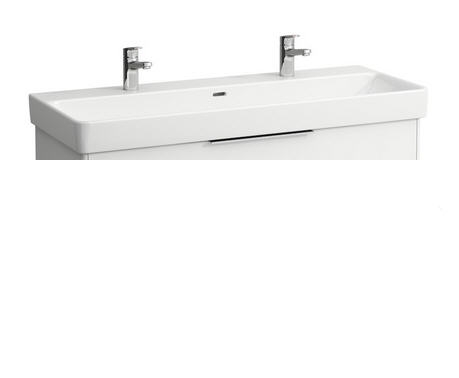 Laufen Pro S 120x46 cm mosdó két csaplyukkal H8149650001071 (8.1496.5.000.107.1)