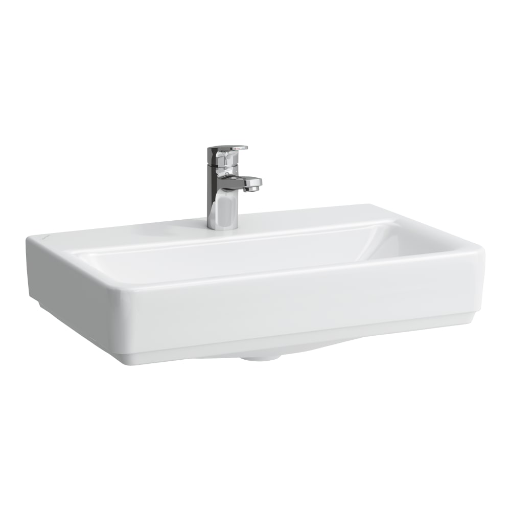 Laufen Pro S Compact 55x38 cm ráépíthető mosdó csaplyuk nélkül H8179580001091 (8.1795.8.000.109.1)