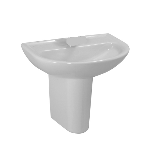 Laufen Pro B 45x33 cm kézmosó csaplyuk és túlfolyó nélkül H8159520001421 (8.1595.2.000.142.1)