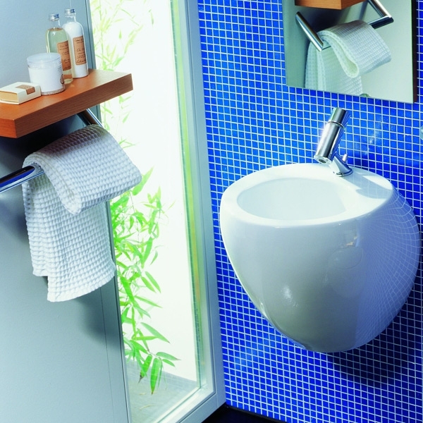 Laufen ILBAGNOALESSI ONE 42x46,5 kézmosó H8159704001041 (8.1597.0.400.104.1)