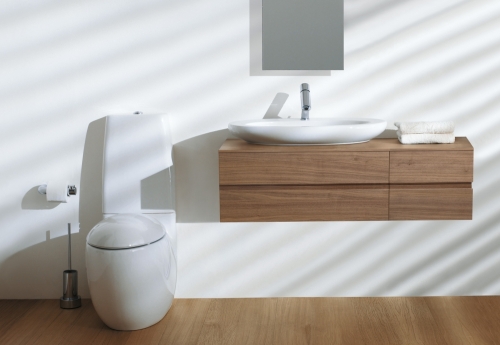 Laufen ILBAGNOALESSI ONE monoblokkos wc alsó rész H8229764000001 (8.2297.6.400.000.1)